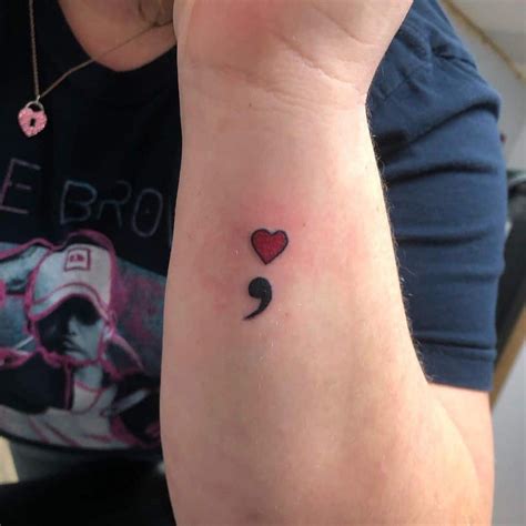 what is a tattoo in the colon.